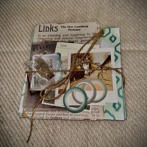 60 PCS Sage Green Scrapbooking Kit